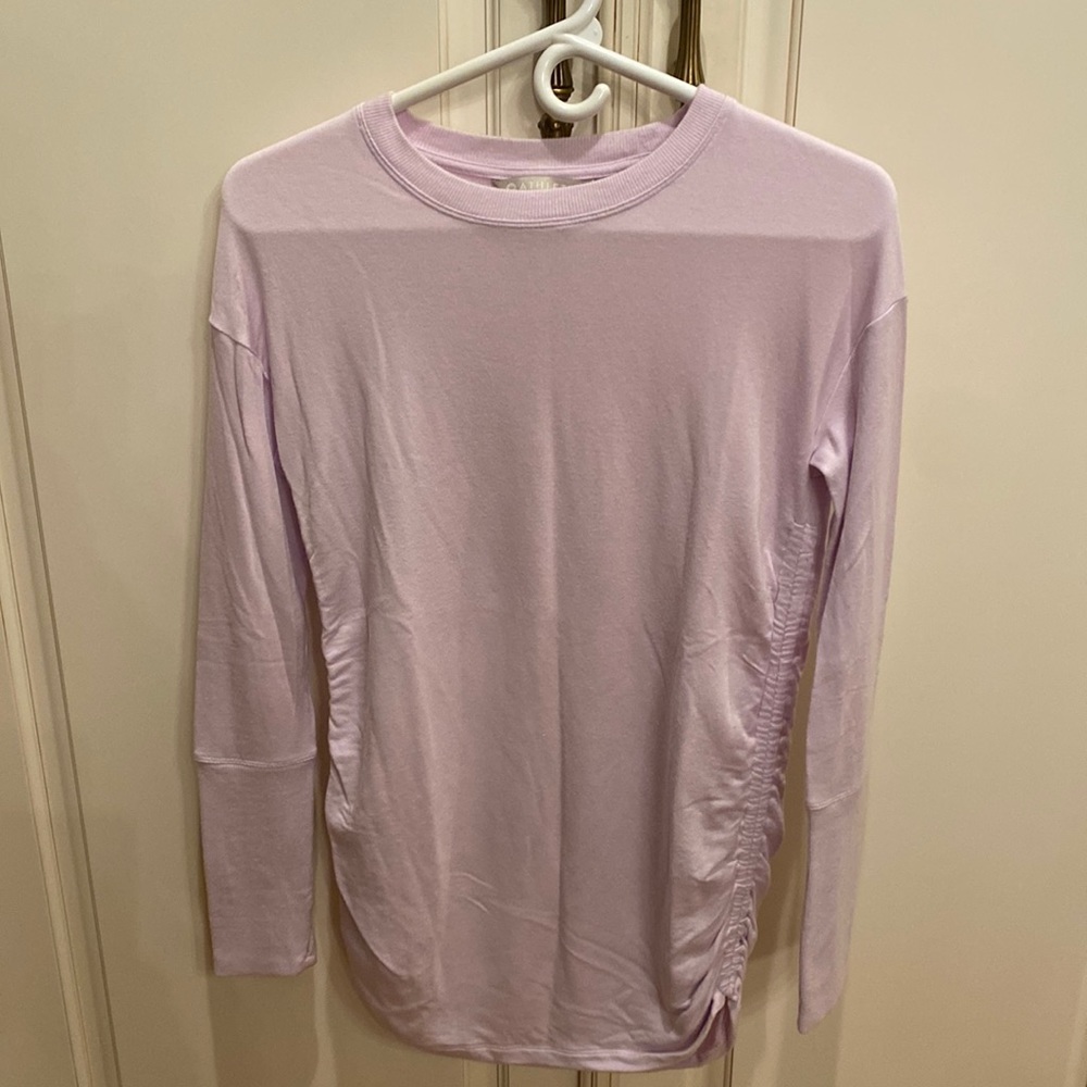 Athleta Beyond Soft Top With Adjust Pull String S… - image 4